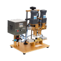 Máy đóng nắp chai để bàn Máy vặn nắp chai 2 motor, máy xoắn nắp chai