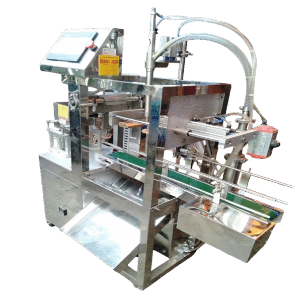 Máy gắp túi rời chiết rót và hàn tự động cháo ăn liền