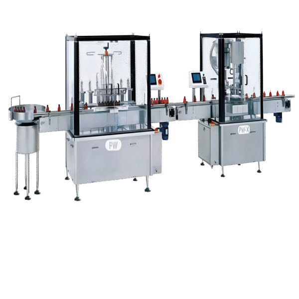 Máy chiết rót SIRO lỏng tự động.