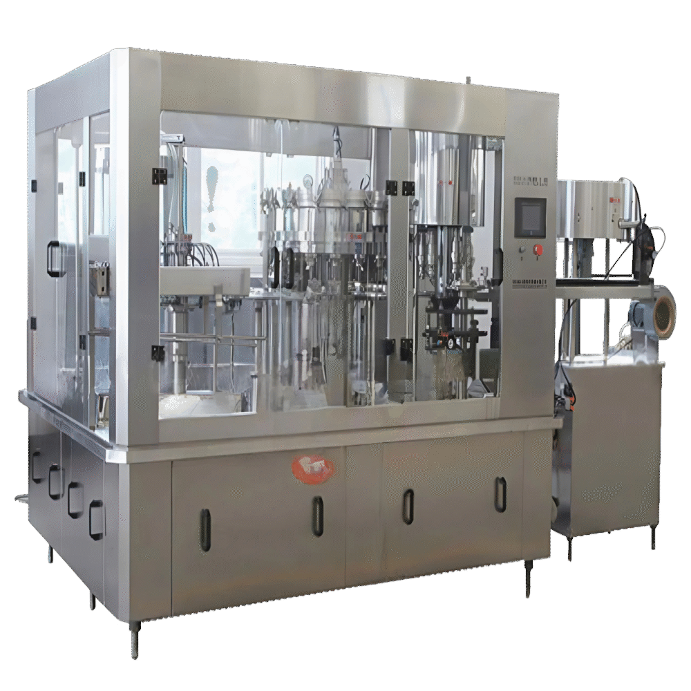 Máy chiết rót nước ngọt có ga