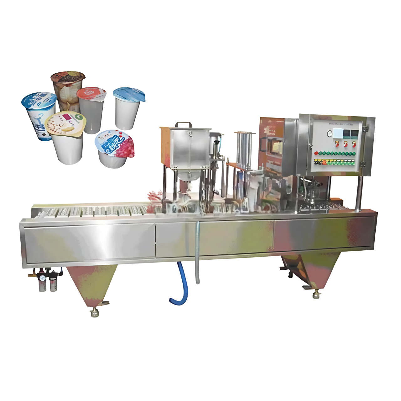 Máy chiết rót sữa chua