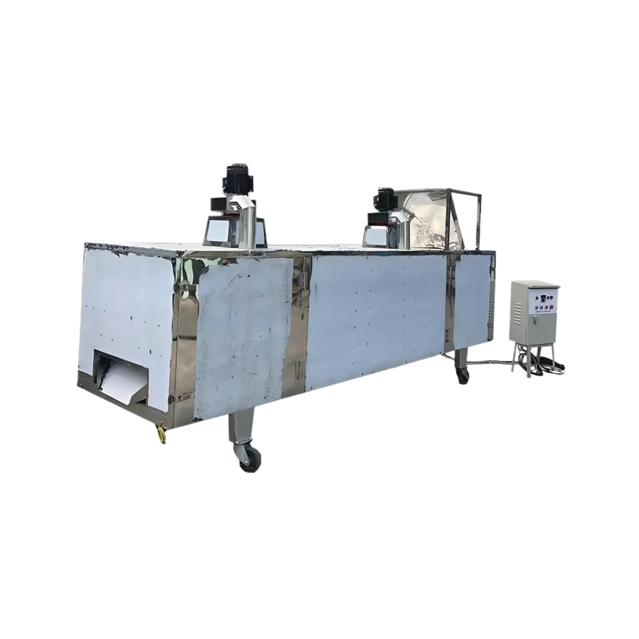 Máy sấy thức ăn chăn nuôi băng tải