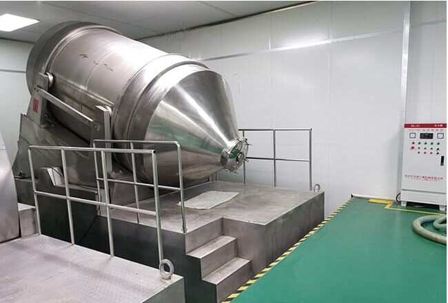 Máy chuyên dùng để trộn bột khô như bột sữa, bột thực phẩm, bột hóa chất